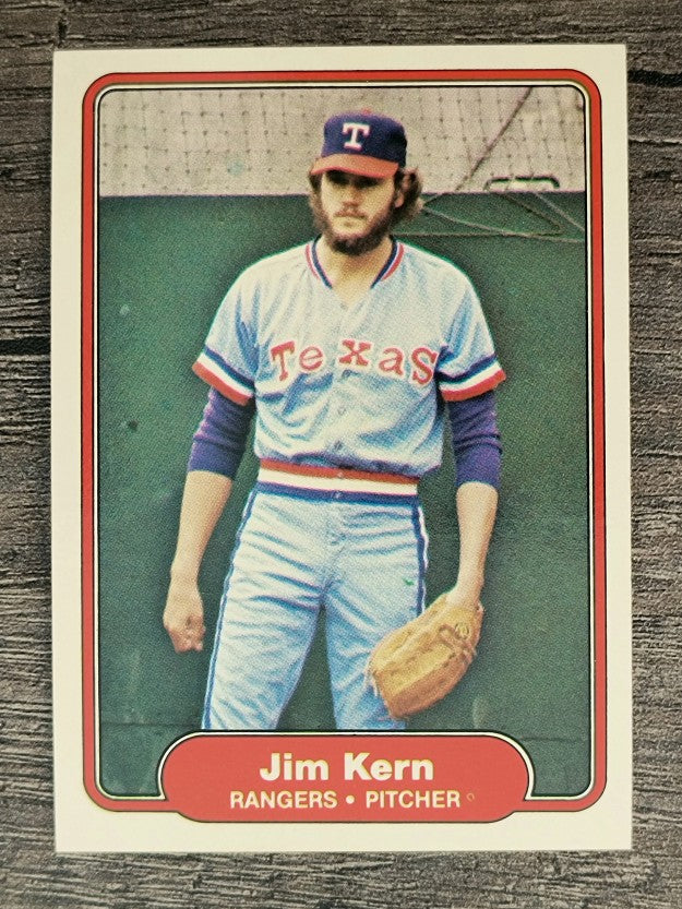 1982 Fleer #322 Jim Kern