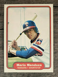 1982 Fleer #325 Mario Mendoza