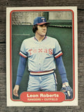 1982 Fleer #329 Leon Roberts