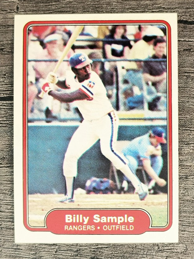 1982 Fleer #330 Billy Sample