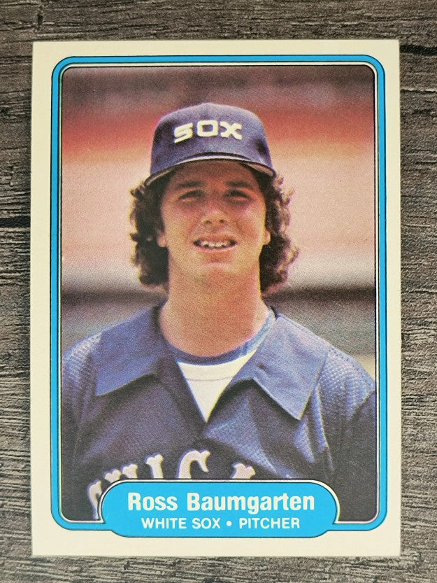 1982 Fleer #337 Ross Baumgarten