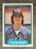 1982 Fleer #337 Ross Baumgarten