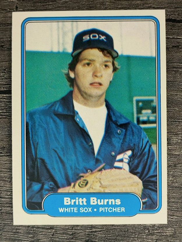 1982 Fleer #339 Britt Burns