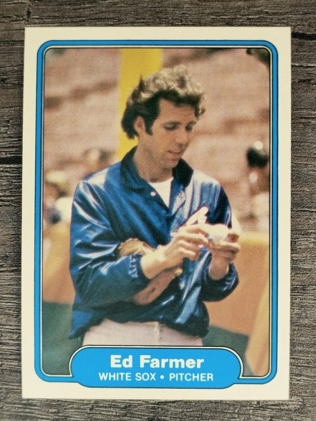 1982 Fleer #342 Ed Farmer