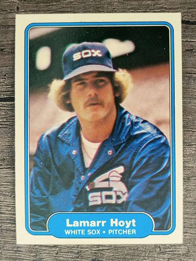 1982 Fleer #345 LaMarr Hoyt