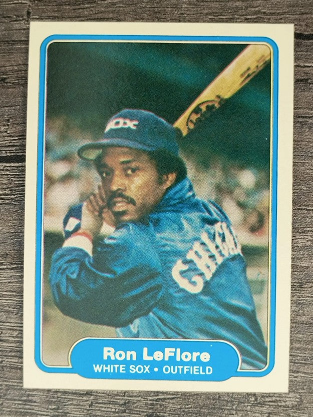 1982 Fleer #350 Ron LeFlore
