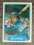 1982 Fleer #350 Ron LeFlore