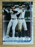 2019 Topps #444 Powerful Pair/Aaron Judge/Giancarlo Stanton