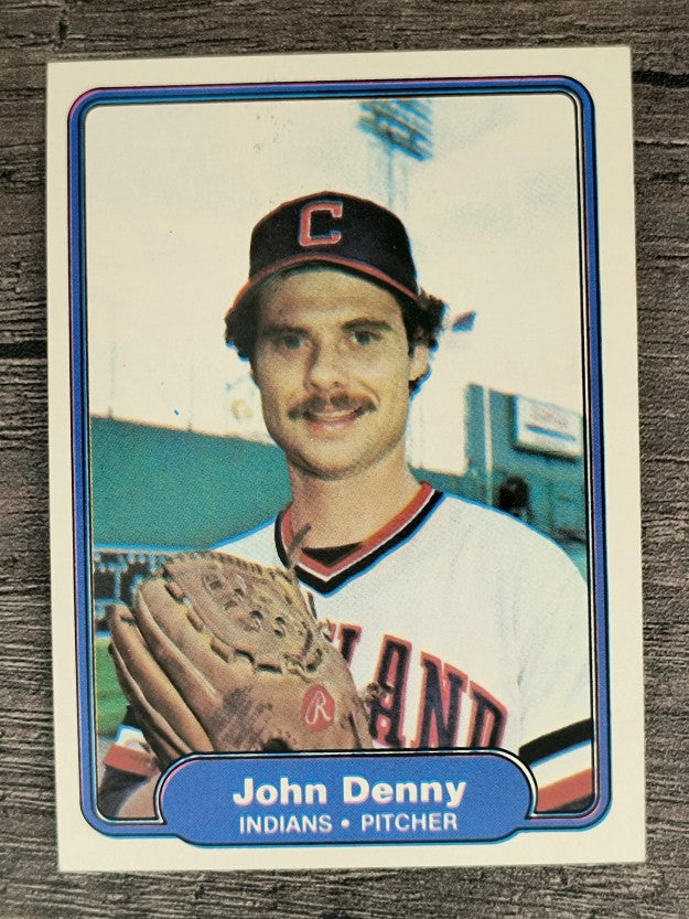 1982 Fleer #363 John Denny