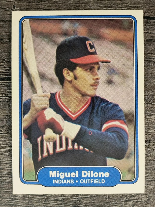 1982 Fleer #365 Miguel Dilone