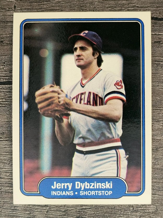 1982 Fleer #366 Jerry Dybzinski