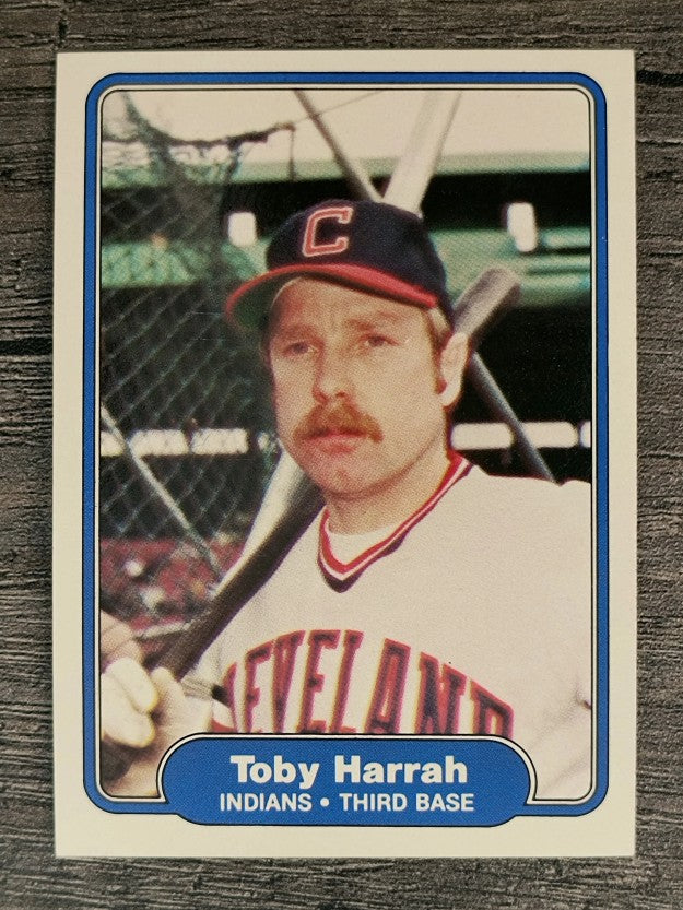 1982 Fleer #369 Toby Harrah