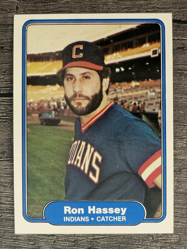1982 Fleer #370 Ron Hassey