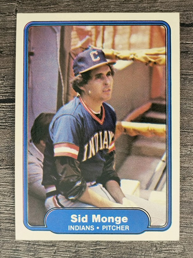 1982 Fleer #375 Sid Monge