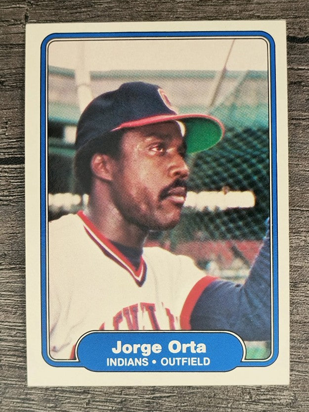 1982 Fleer #376 Jorge Orta