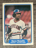 1982 Fleer #377 Dave Rosello
