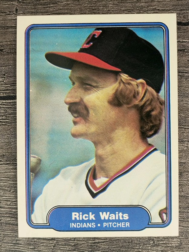 1982 Fleer #382 Rick Waits