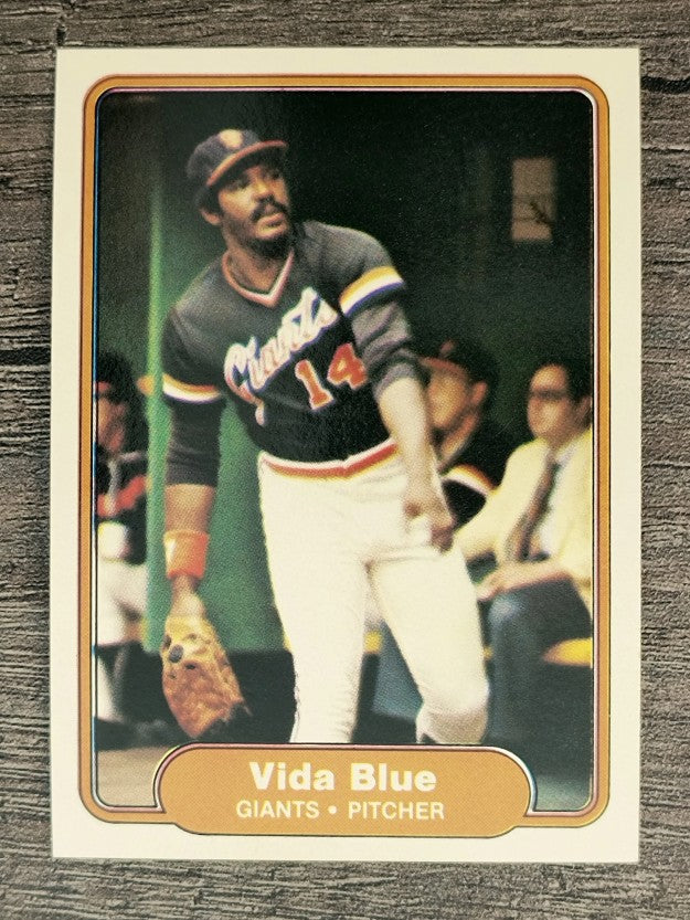 1982 Fleer #384 Vida Blue
