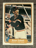 1982 Fleer #386 Enos Cabell