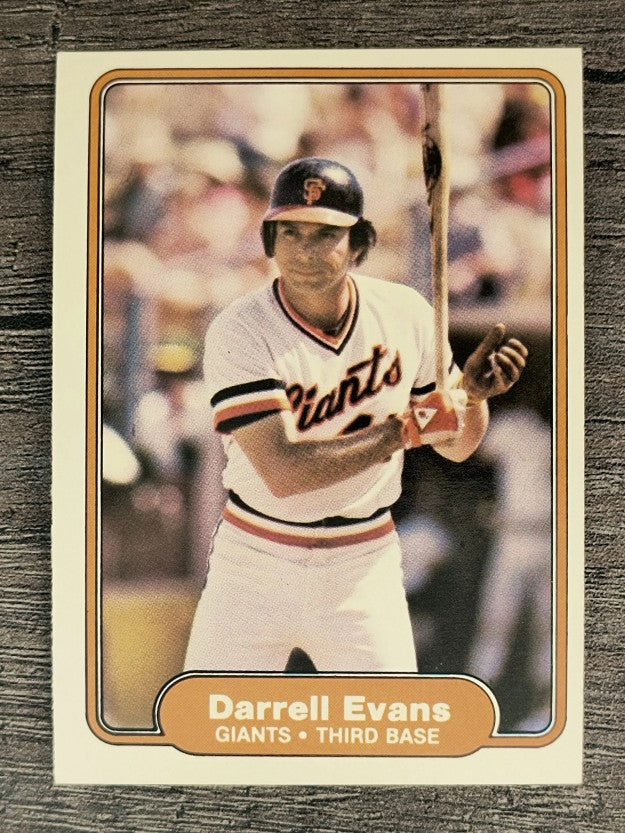 1982 Fleer #388 Darrell Evans