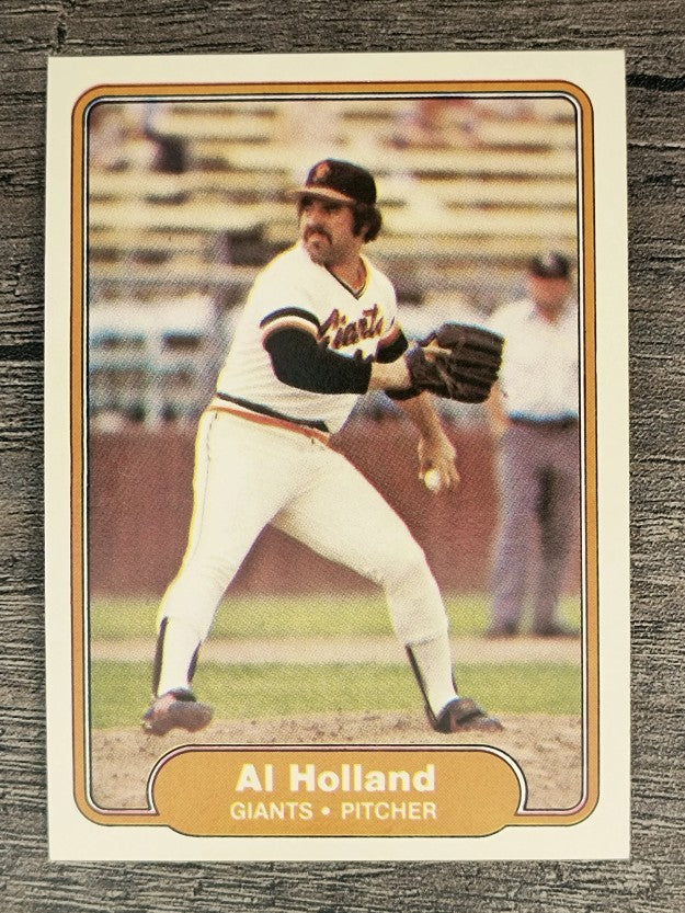1982 Fleer #391 Al Holland