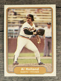 1982 Fleer #391 Al Holland