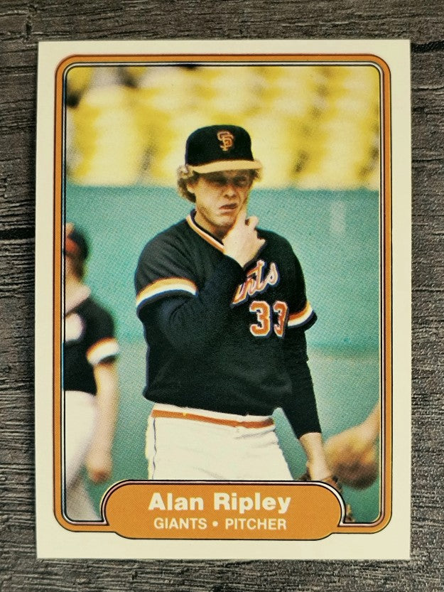 1982 Fleer #399 Allen Ripley
