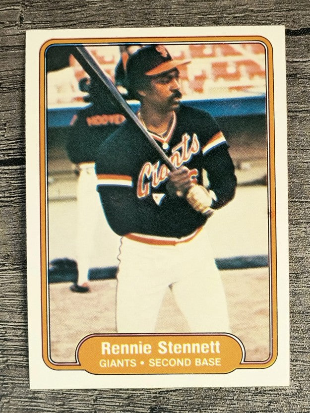 1982 Fleer #401 Rennie Stennett