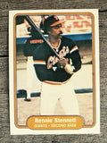 1982 Fleer #401 Rennie Stennett