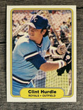 1982 Fleer #411 Clint Hurdle