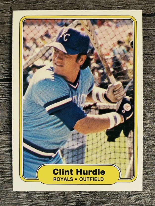 1982 Fleer #411 Clint Hurdle