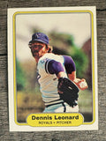 1982 Fleer #413 Dennis Leonard