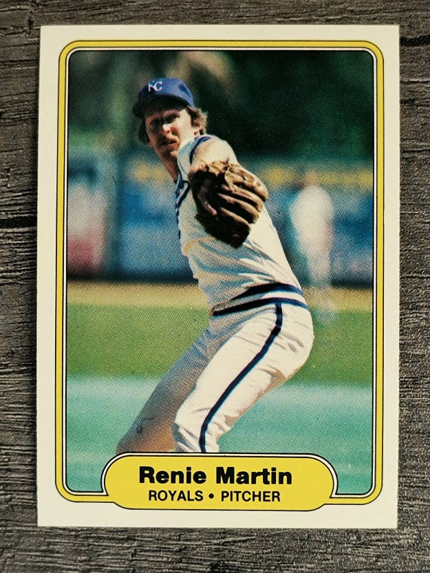 1982 Fleer #414 Renie Martin