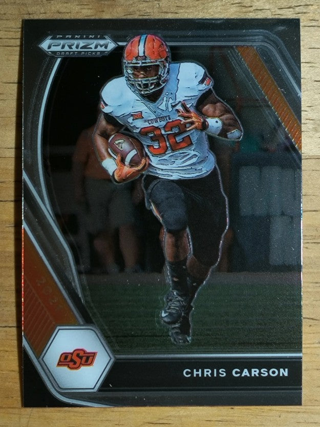 2021 Panini Prizm Draft Picks #98 Chris Carson