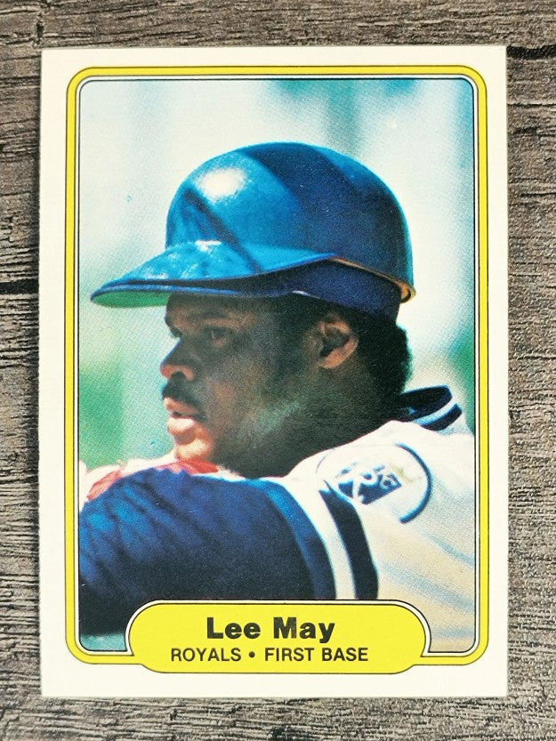 1982 Fleer #415 Lee May