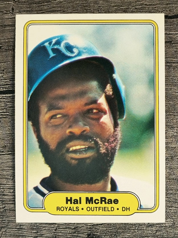 1982 Fleer #416 Hal McRae