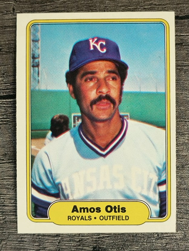 1982 Fleer #419 Amos Otis