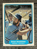1982 Fleer #428 Brian Asselstine