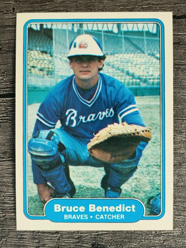 1982 Fleer #429 Bruce Benedict