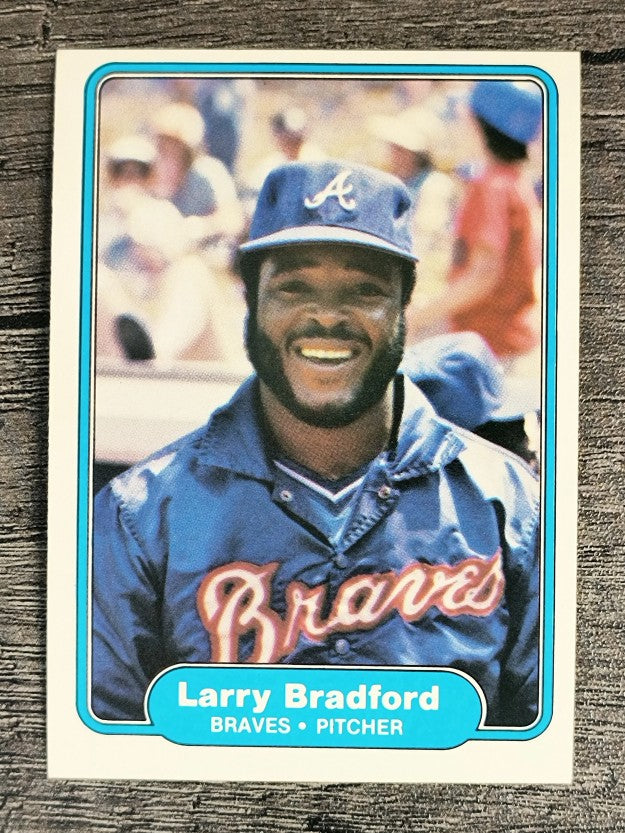 1982 Fleer #431 Larry Bradford