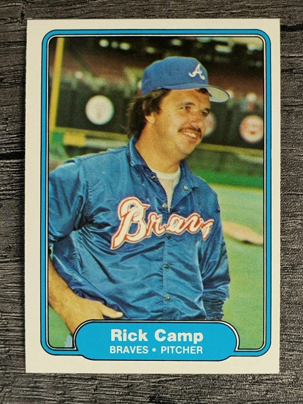 1982 Fleer #432 Rick Camp