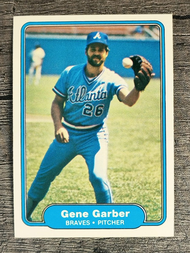 1982 Fleer #434 Gene Garber