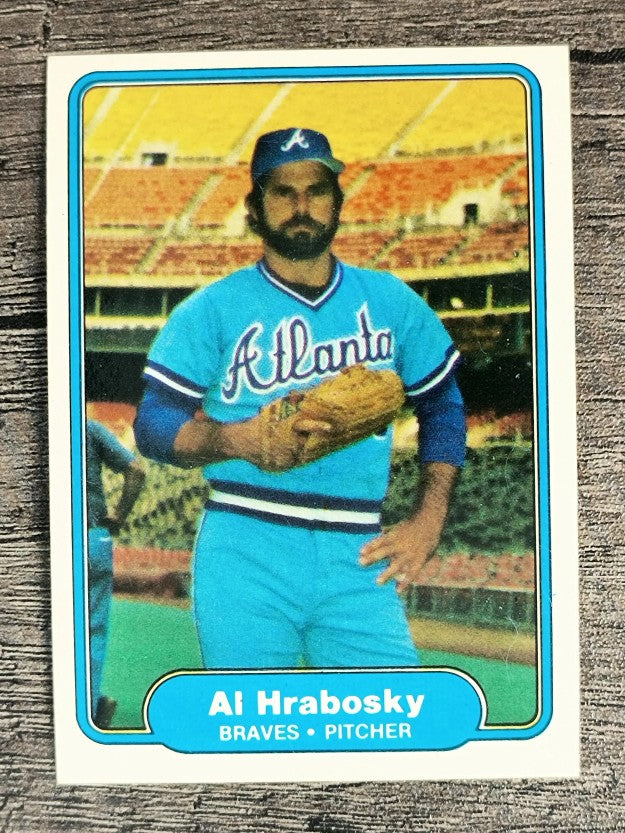 1982 Fleer #438C Al Hrabosky/Height 5'10