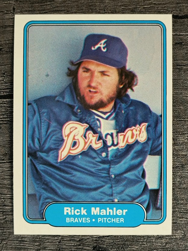 1982 Fleer #440 Rick Mahler