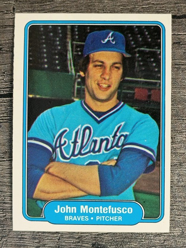 1982 Fleer #442 John Montefusco