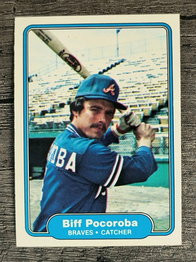 1982 Fleer #446 Biff Pocoroba
