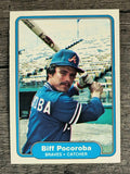 1982 Fleer #446 Biff Pocoroba
