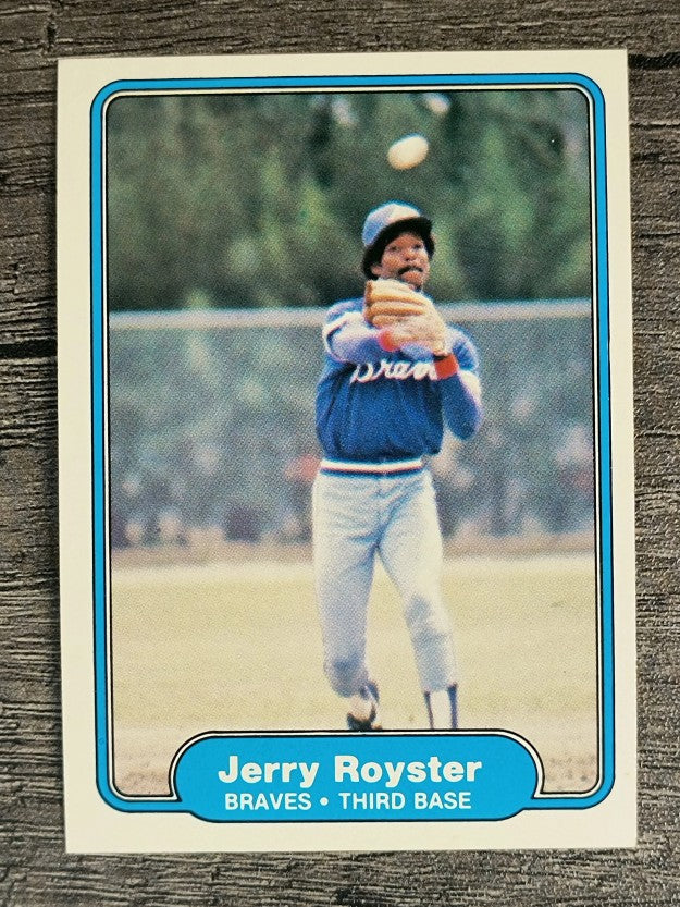 1982 Fleer #448 Jerry Royster
