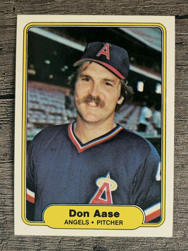 1982 Fleer #450 Don Aase