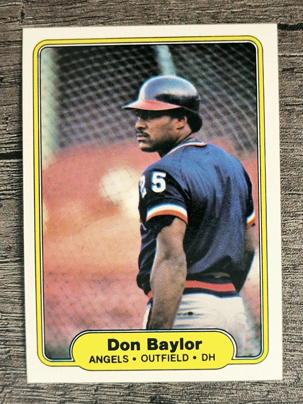 1982 Fleer #451 Don Baylor